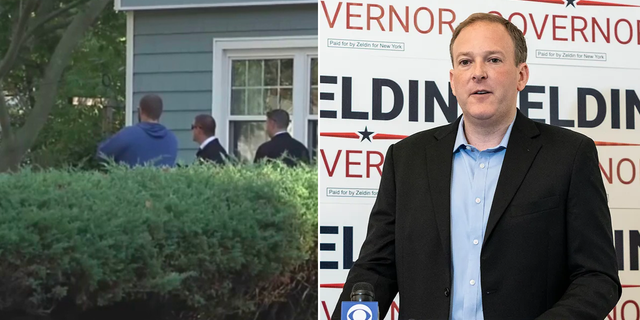Suffolk County Police tell Fox News that the shooting happened around 2:20 p.m. on Sunday in Shirley on Long Island. Zeldin said in a statement that his two 16-year-old daughters were inside the home when the shooting happened. At the time, the gubernatorial candidate had just departed the Bronx Columbus Day Parade in Morris Park.