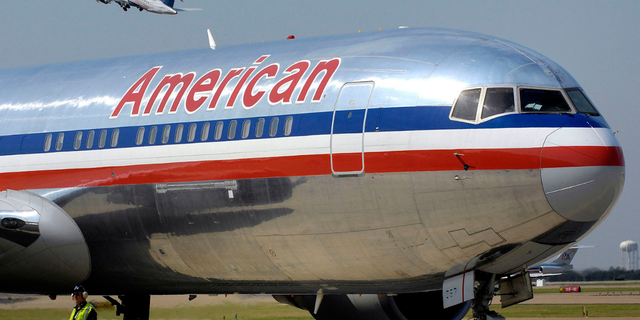 An American Airlines jet at Dallas-Fort Worth International Airport. Travel experts say it&apos;s usually safer to book flights directly through the airlines than through a third-party vendor.