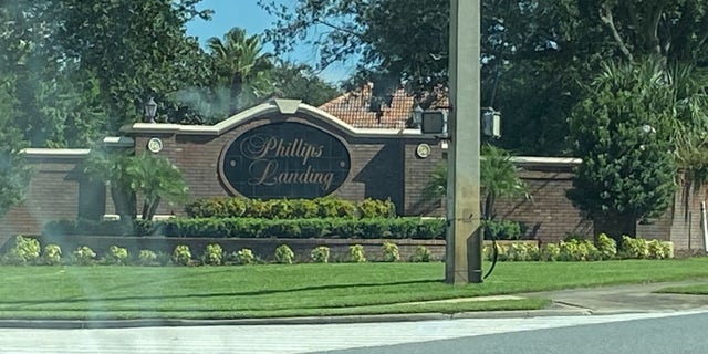 Photo of Rep. Val Demings' gated community.