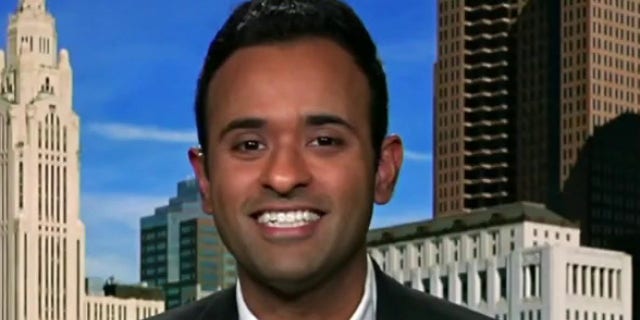 Vivek Ramaswamy, a frequent guest on Fox News, says one of his top priorities if he were to become president would be the "total decoupling" of China.