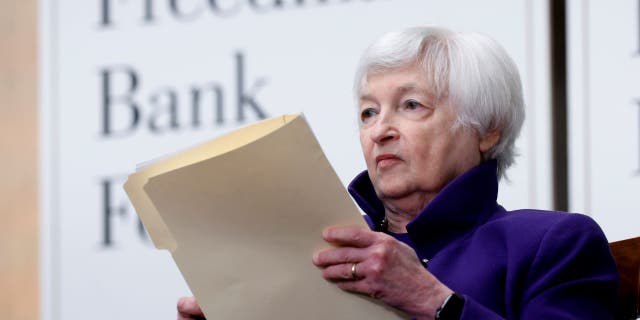 Treasury Secretary Janet Yellen in Washington, DC October 4.