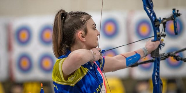 Miss Dallas Teen Alison Appleby is also an archer for the Junior Olympic Archery Development Program.