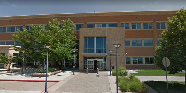 Photo shows Arapahoe County CentrePoint Plaza where the Arapahoe County Department of Human Services is located. 
