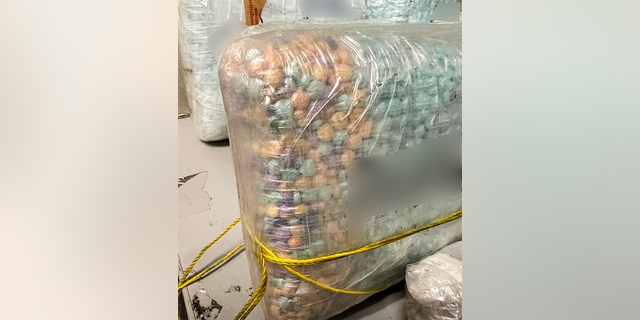 Arizona Department of Public Safety (AZDPS) troopers seized more than 26 pounds of fentanyl pills at a Border Patrol checkpoint near Gila Bend on Sept. 23, 2022. 