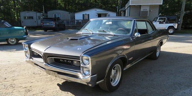 Drayton's 1966 Pontiac GTO was restored some years ago but remains in good condition.
