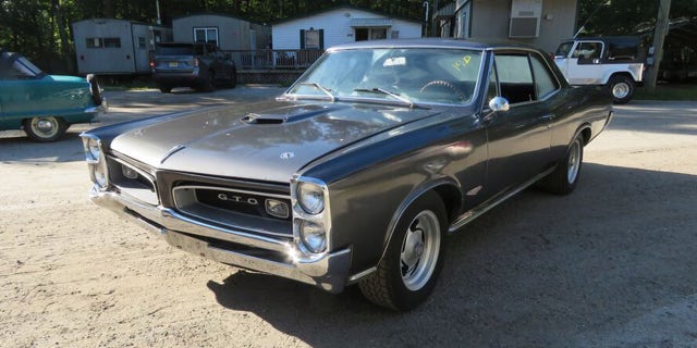 Drayton's 1966 Pontiac GTO was restored some years ago but remains in good condition.