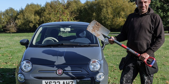Simon Muirhead was first to find the keys to the Fiat 500.