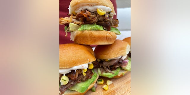 Chef Ryan Scott shared his recipe for Carnitas Elote Sliders on "Fox &amp; Friends Weekend."