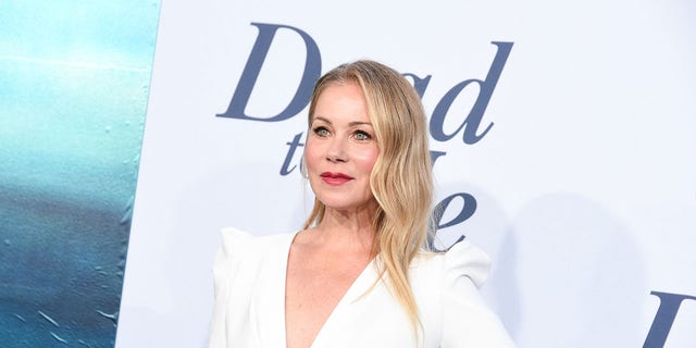 Christina Applegate attends Netflix "Dead To Me" season 1 premiere at The Broad Stage on May 2, 2019 in Santa Monica, California. 
