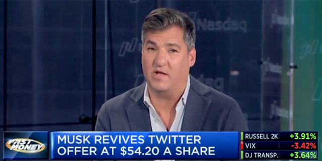 CNBC's Dan Nathan claims he'll leave Twitter if Donald Trump gets back on. 