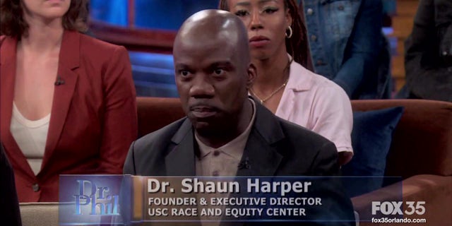 Executive Director of the USC Race and Equity Center, Shaun Harper, on an episode of Dr. Phil.