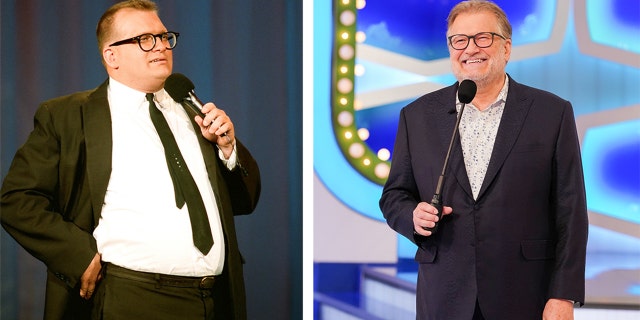 "The Price is Right" host Drew Carey said he was tired of being overweight. 