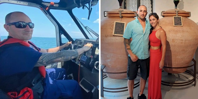 TJ Foley, a teacher and U.S. Coast Guard Reserve member, lost his eye in a "freak accident" on Oct. 1, 2022.