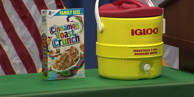 Local facilitator Ignacio Rodriguez showed up at a meeting with undercover agents to find 2kg of fentanyl hidden in a Cinnamon Toast Crunch cereal box and 3kg of fentanyl hidden in a yellow igloo cooler.