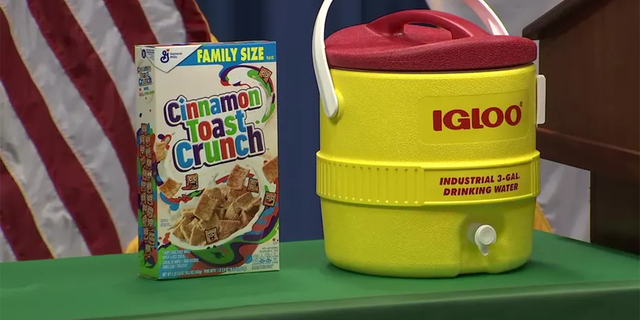 Local facilitator Ignacio Rodriguez showed up at a meeting with undercover agents to find 2kg of fentanyl hidden in a Cinnamon Toast Crunch cereal box and 3kg of fentanyl hidden in a yellow igloo cooler.