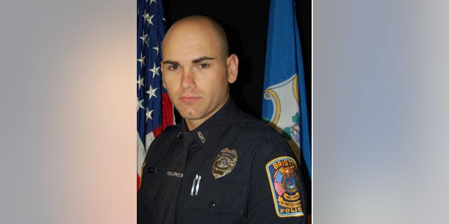 Slain Bristol Police officer Dustin Demonte. (Connecticut State Police).
