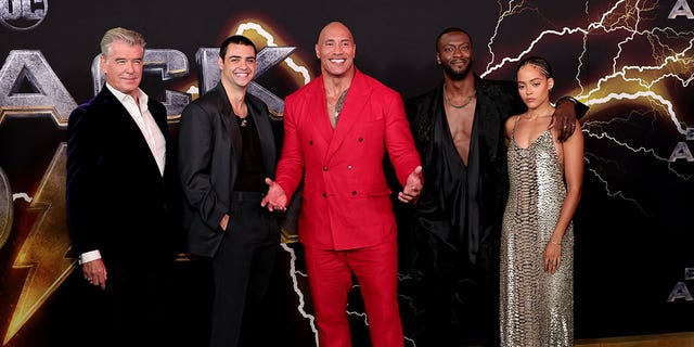 Noah Centineo was recently in the movie "Black Adam" with Dwayne Johnson.