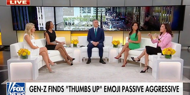 "Outnumbered" panelists discussed the emoji news on Wednesday, Oct. 12, 2022. 