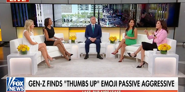 "Outnumbered" panelists discussed the emoji news on Wednesday, Oct. 12, 2022.