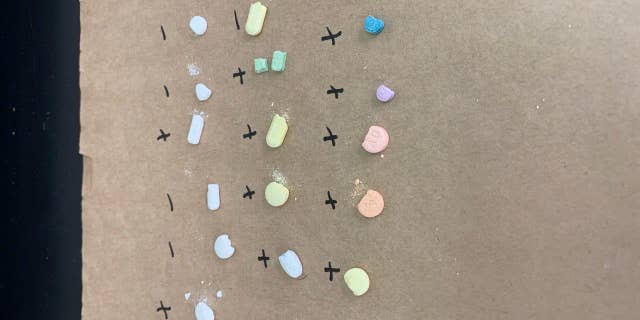 Some of the fentanyl pills were pressed to resemble Xanax and oxycodone. 