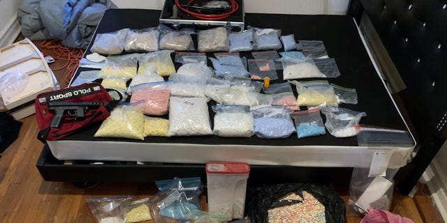 Law enforcement authorities found the drugs at a house in the Bronx. 