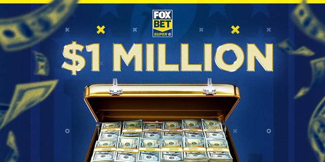 Fans have the chance to win the $1,000,000 jackpot by playing the FOX Bet Super 6 NFL Sunday Challenge. 