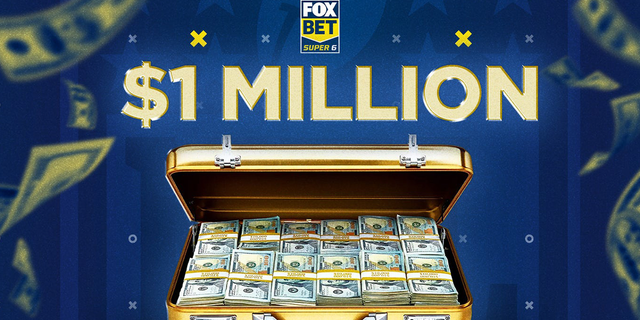 Fans have the chance to win the $1,000,000 jackpot by playing the FOX Bet Super 6 NFL Sunday Challenge.