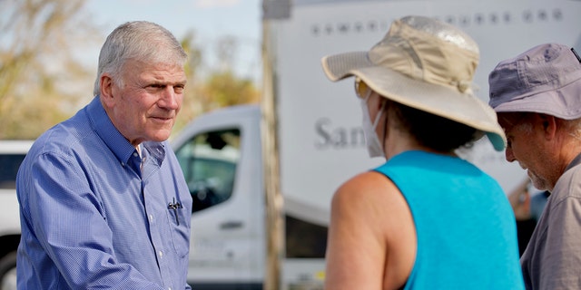 Samaritan's Purse, run by Rev. Franklin Graham, has been responding to Hurricane Ian's destruction across three locations in southwest Florida: Fort Myers, Englewood and Punta Gorda. Rev. Graham is shown on the ground in Florida this week, as his group and scores of volunteers help those in need. 