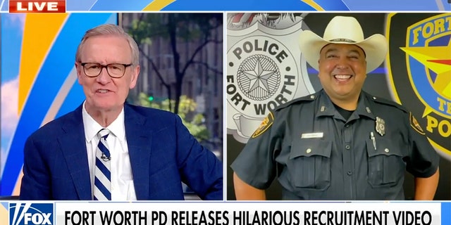 Office Buddy Calzada joined "Fox and Friends" to discuss the Fort Worth Police Department's newest recruitment viral video. 