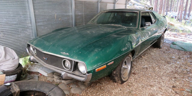 Kuchar's 1971 AMC AMX is one of just over 2,000 that were built.
