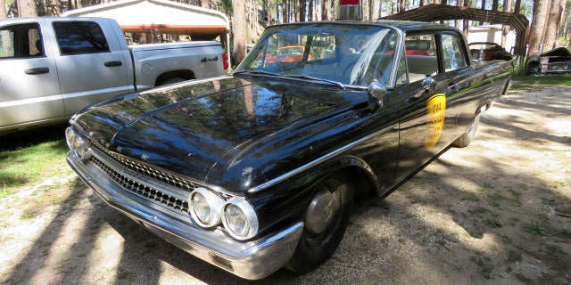 This 1961 Ford Fairlane was used by the Iowa Highway Patrol.