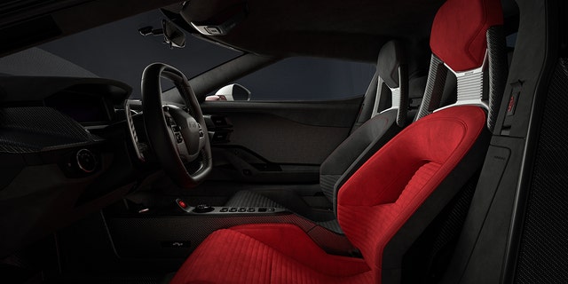 The GT LM Edition is available with red or blue upholstery.