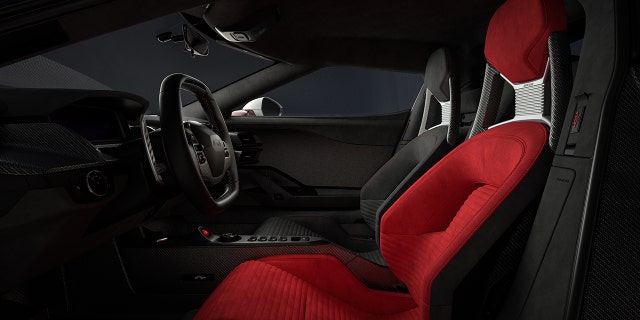 The GT LM Edition is available with red or blue upholstery.