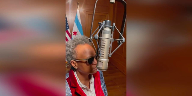 Chicago Mayor Lori Lightfoot posted a TikTok of her singing karaoke on Wednesday amid a citywide 37% increase in violent crime when compared to 2021.