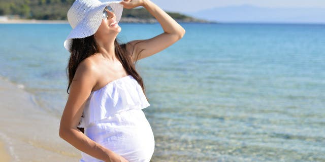 Some pregnant women choose to go on a "babymoon" vacation before they give birth.