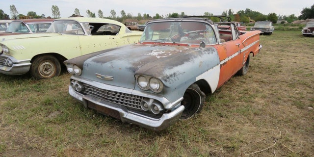 The 1958 Impala was a choppy level for Bel Air.