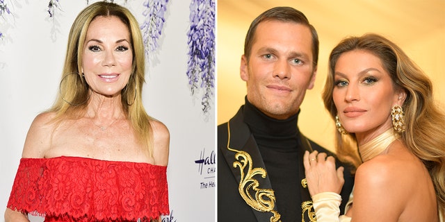 Television personality Kathie Lee Gifford (left) revealed she was heartbroken over the divorce rumors surrounding NFL star Tom Brady and Gisele Bündchen (right) — and argued that "God loves marriage."