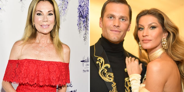 Television personality Kathie Lee Gifford (left) revealed she was heartbroken over the divorce rumors surrounding NFL star Tom Brady and Gisele Bündchen (right) — and argued that "God loves marriage."