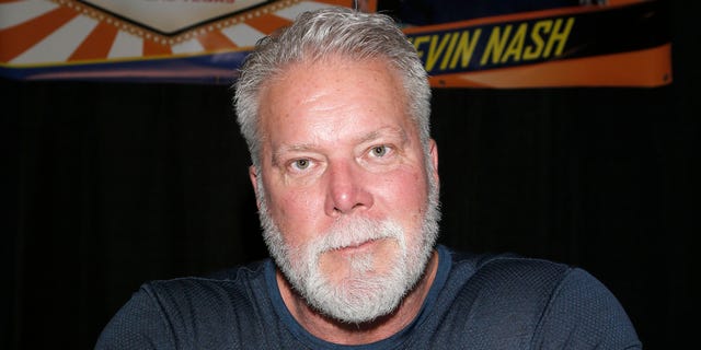 Actor and former professional wrestler Kevin Nash attends Unicon 2021 at the World Market Center on Oct. 1, 2021 in Las Vegas.