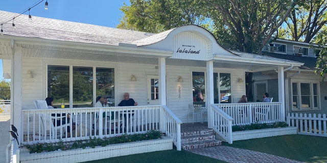 The Greenville Ave. location in Dallas, Texas, is one of the most popular coffee spots in town.