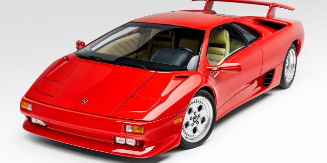 The Diablo has 23,000 miles on it.
