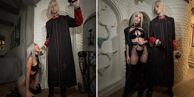 Megan Fox and Machine Gun Kelly faced serious backlash for their Halloween costumes. Many Christians were offended by the rapper's choice to be a priest and give Fox communion.