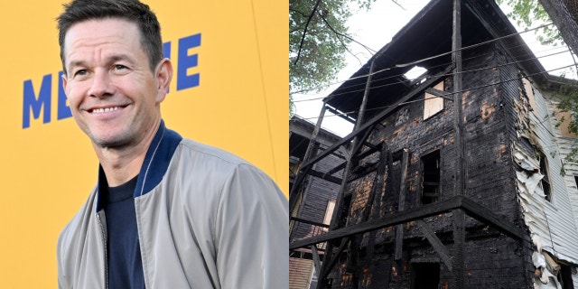 One of the buildings involved in the Boston fire on October 2, 2022 was Peverell St. 25, where entertainers Mark (shown left) and Donnie Wahlberg's family once lived.