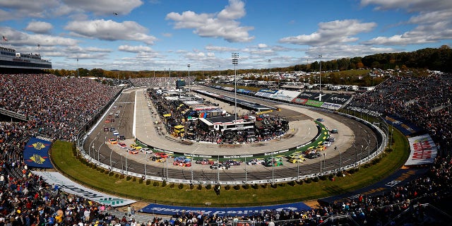 The NASCAR Cup Series Xfinity 500 at Martinsville Speedway Oct. 31, 2021, in Martinsville, Va.