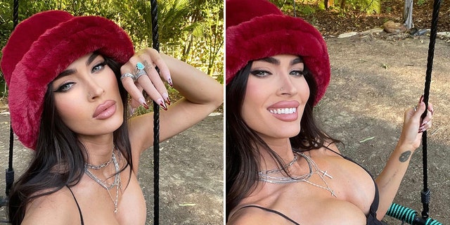 Megan Fox took to Instagram to share a series of selfies, captioning her carousal of pictures as "Pick me energy."