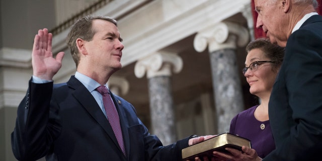 Sen. Bennet says overturning Roe has 'sacrificed' US military 'security' 2 Joe Biden swears in Michael Bennet