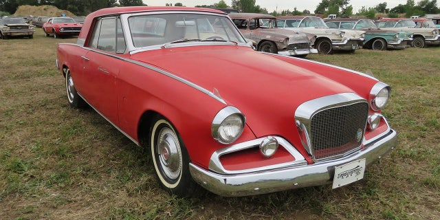 Milan's 1963 Studebaker GT Hawk runs and has a relatively low 79,366 miles on it.