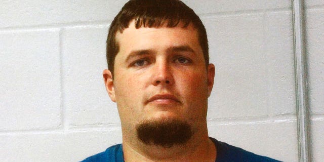 A photo of Garland Nelson at the Caldwell County Detention Center in Missouri.
