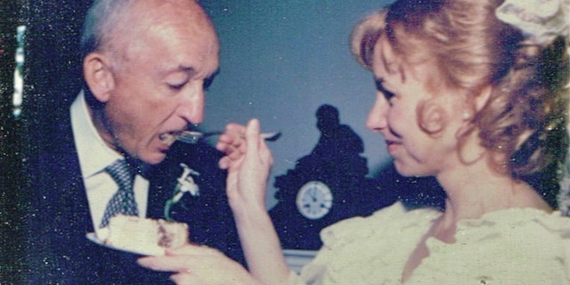 Mitzi Perdue and Frank Perdue on their wedding day in July 1988, in a personal image shared with Fox News Digital.
