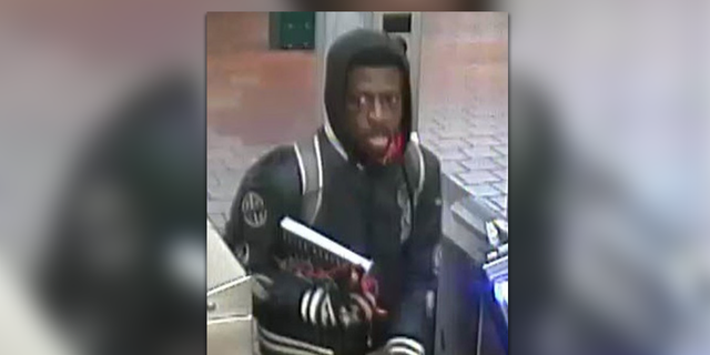 NYPD Crimestoppers released a surveillance photo of a man wanted for an alleged assault on a subway Friday morning.